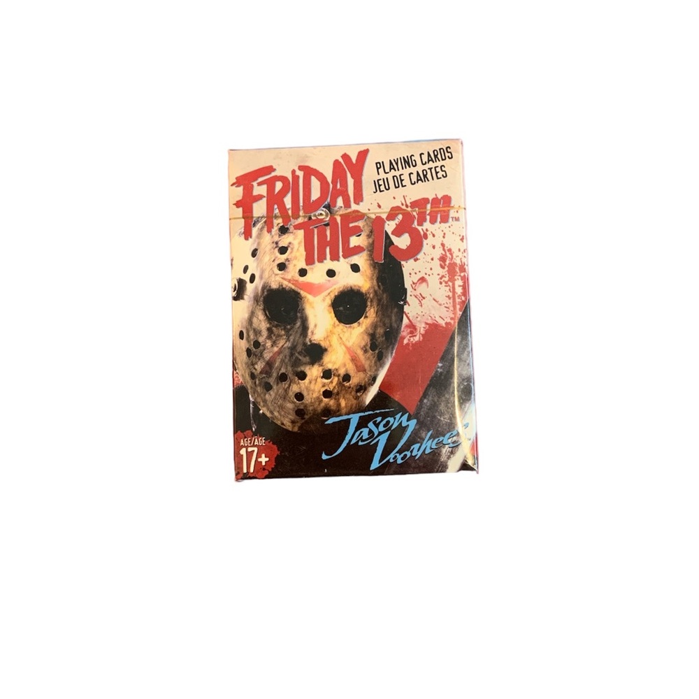 Friday the 13th playing cards factory sealed  Halloween NEW
